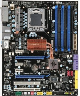 MSI X58 PLATINUM SLI Intel i7 Socket 1366 Motherboard